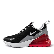 Nike Air Max 270 GS [943345-013] 大童鞋 休閒 經典 運動 氣墊 舒適 編織 黑紅 24 黑/紅