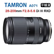 Tamron 28-200mm F2.8-5.6 Di III RXD A071 騰龍 (平行輸入) FOR SONY E接環