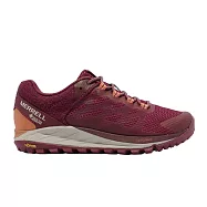 Merrell Antora 2 Gore-Tex [ML066752] 女 戶外鞋 登山 越野 耐磨 防水 穩定 紅橘 25.5cm 酒紅/橘