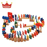 日本《Ed-Inter》益智桌遊系列 -- 熊熊骨牌遊戲 ☆