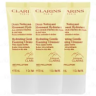 CLARINS 克蘭詩 阿爾卑斯純淨潔顏乳_保濕(30ml)*3(公司貨)