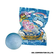 日本NOL-海豚入浴球-8入(海洋香味/附可愛公仔/泡澡球/沐浴球/洗澡玩具/交換禮物)