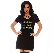 <美國Leg Avenue>蕾格愛妞 鎖骨交叉平織口袋連身裙 86770