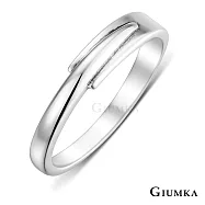 GIUMKA情侶戒指S925純銀戒飾幸福交錯 男女情人對戒 單個價格 MRS07117 情人節禮物推薦 8 寬版美國圍8號