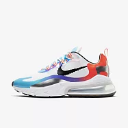 Nike Air Max 270 React [DC0833-101] 男鞋 運動 休閒 慢跑 籃球 緩震 穿搭 白 黑 27.5cm 白/黑
