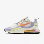 Nike W Air Max 270 React [DC3276-101] 女鞋 運動 休閒 慢跑 籃球 緩震 穿搭 米 24cm 米/橘