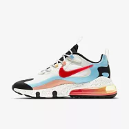 Nike Air Max 270 React [DD8498-161] 男鞋 運動 休閒 慢跑 籃球 緩震 穿搭 白 橘 28.5cm 白/橘