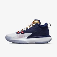 Nike Jordan Zion Pf 1 [DA3129-401] 男鞋 籃球鞋 喬丹 錫安 胖虎 避震 包覆 白藍金 25.5cm 深藍/紅