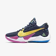 Nike Zoom Freak 2 Ep [DB4738-400] 男鞋 籃球鞋 運動 透氣 包覆 柔軟 彈力 深藍 黃 26.5cm 藍/黃