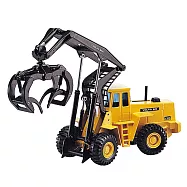 【 西班牙 JOAL】J237 傑歐工程車 - 黃色抓木機 VOLVO