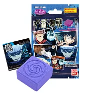 日本Bandai-咒術迴戰入浴劑(附塑膠卡片)5入(3Y+/葡萄香味/洗澡玩具/泡澡劑)