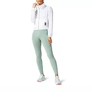 Asics [2012B944-100] 女 外套 海外版 平織 高領 短版 輕薄 防風 反光 運動 休閒 亞瑟士 白