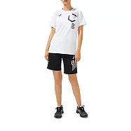 Asics [2032B984-100] 女 短袖 上衣 T恤 亞洲版型 吸濕 排汗 運動 訓練 慢跑 休閒 白 L 白