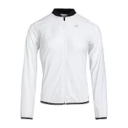 Asics [2012A587-100] 女 外套 風衣 薄款 輕質 反光 透氣 運動 休閒 慢跑 穿搭 亞瑟士 白 L 白