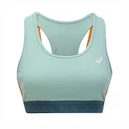 Asics [2032C093-401] 女 運動內衣 亞洲版型 瑜珈 韻律 健身 休閒 穿搭 亞瑟士 湖水綠 SS 綠