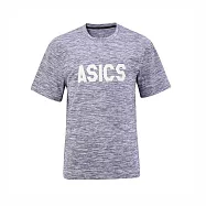 Asics [2033B255-400] 男 短袖 上衣 T恤 運動 健身 訓練 休閒 吸濕 快乾 亞瑟士 丈青