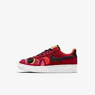 Nike Force 1 Lv8 PS [DQ5071-601] 中童 休閒鞋 運動 新年 舞獅 低筒 舒適 穿搭 紅 18 紅