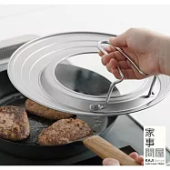 【家事問屋】日本製304不鏽鋼站立式透視鍋蓋(20~26cm適用)-原廠公司貨