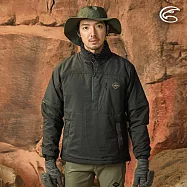 ADISI 男半門襟SMAWARM海洋溫控撥水外套(可拆袖) AJ2121046 (S-2XL) / 蚵殼棉 海洋紗 環保 防潑水 戶外機能 L 黑色