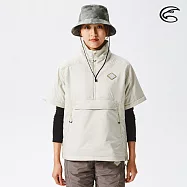 ADISI 女半門襟SMAWARM海洋溫控撥水外套(可拆袖) AJ2121047 (S-XL) / 蚵殼棉 海洋紗 環保 防潑水 戶外機能 M 黃米卡