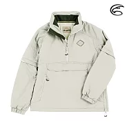 ADISI 女半門襟SMAWARM海洋溫控撥水外套(可拆袖) AJ2121047 (S-XL) / 蚵殼棉 海洋紗 環保 防潑水 戶外機能 XL 黃米卡