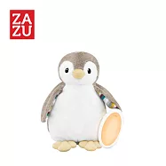 ZAZU 荷蘭聲控感應安撫入睡玩偶 噓寶好朋友系列- 企鵝Phoebe