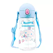 三麗鷗大耳狗 玉桂狗 Tritan 吸管水壺 470ml 大耳狗透明