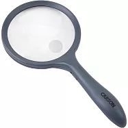 《CARSON》LED大鏡面聚焦放大鏡 | 物品觀察 老人閱讀 年長長者 輔助視力 - 2x