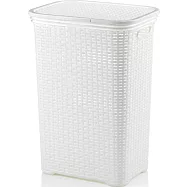 《KELA》德國 Brasilia洗衣籃 | 衣物籃 髒衣籃 玩具收納籃 - 白 - 白