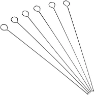 《KitchenCraft》燒烤串叉6入 | 燒烤串叉 烤肉用具 中秋節 露營烤肉 BBQ - 30cm