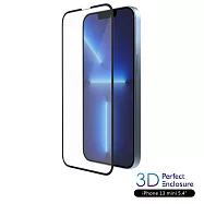 ABSOLUTE iPhone 13 mini (5.4吋)專用 0.33mm 3D全螢幕2倍強化耐衝擊高硬度抗沾黏玻璃保護膜 13 mini 專用