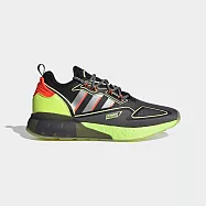 Adidas Zx 2k Boost Marvel [H02559] 男鞋 運動 休閒 鋼鐵人 復古 經典 黑 螢黃