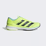 Adidas Adizero Adios 5 W [H68736] 女鞋 慢跑 運動 休閒 輕量 支撐 緩衝 螢黃 深藍