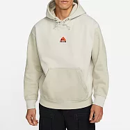 Nike ACG Therma-FIT [DH3088-072] 男 連帽上衣 厚磅 帽T 刷毛 保暖 刺繡 舒適 灰 S 灰