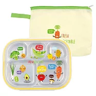 韓國製 蔬菜世界 304不鏽鋼五格餐盤 便當盒 保鮮