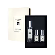 JO MALONE 香水禮盒(英國梨與小蒼蘭30ml+藍風鈴9ml+鼠尾草與海鹽9ml)_國際航空版