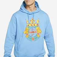 Nike AS LJ M Hoodie Po [DA6712-469] 男 連帽上衣 帽T 寬鬆 休閒 勒布朗 淺藍 L 藍