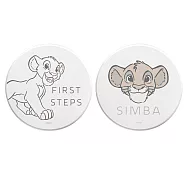 迪士尼Disney 經典動物系列 珪藻土吸水杯墊 (2入/組)_ 大頭辛巴