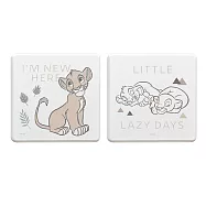 迪士尼Disney 經典動物系列 珪藻土吸水杯墊 (2入/組)_ 午睡辛巴