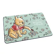 Disney 迪士尼 維尼系列 軟式珪藻土地墊_ 波斯菊維尼