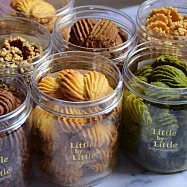 【Little By Little】小福心曲奇6入組(原味2/可可2/咖啡1/抹茶1罐)(免運)