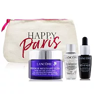 LANCOME 蘭蔻 經典熱賣保養三件組[小黑瓶+淡斑霜+極光水+包]-公司貨