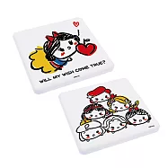 迪士尼Disney TSUM TSUM 珪藻土吸水杯墊(2入/組)_ 公主系列