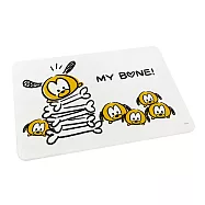 迪士尼Disney TSUMTSUM系列珪藻土吸水地墊 維尼/米奇/三眼怪/奇奇蒂蒂_ 骨頭布魯托