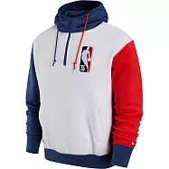 Nike N31 M PO FLC CTS [DH8673-100] 男 連帽上衣 NBA 75周年 半開襟 白藍紅 L 白/藍