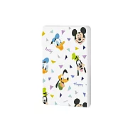 迪士尼Disney 米奇家族 珪藻土超吸水皂墊/洗漱墊/杯墊 12x8cm_ 直- 幾何三角形