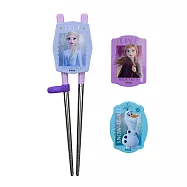 迪士尼冰雪奇緣 替換面板不鏽鋼學習筷 左右手共用款