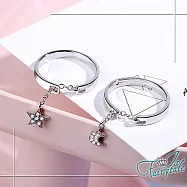 【伊飾童話】流蘇星月*韓風鍊條開口戒指/款式可選 月亮款