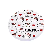 三麗鷗Sanrio HELLO KITTY珪藻土吸水杯墊 (2入/組)_ 滿滿愛心