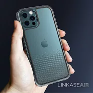 ABSOLUTE LINKASEAIR iPhone 12/12 Pro (6.1吋)專用 電子蝕刻技術防摔抗變色抗菌大猩猩玻璃保護殼-漸變 12/12 Pro專用